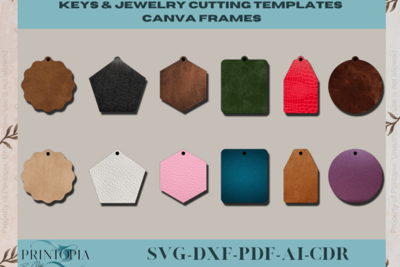 Key & Jewelry: Canva Frame! 061 - Design Your Style