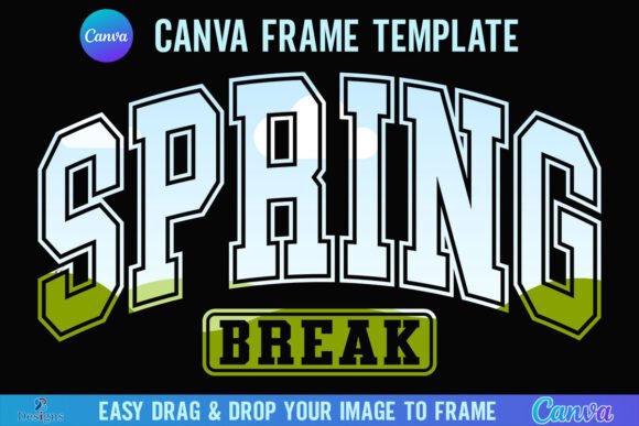 Spring Break Canva Frame Summer Varsity: A Creative Asset Guide