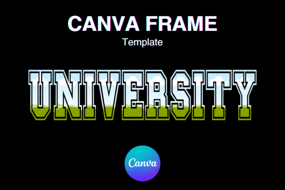 University Canva Frame Varsity Sport_2: Your Digital Design Shortcut